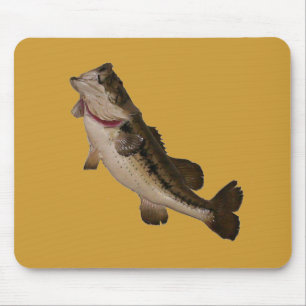 Large Mouth Bass Mousepad