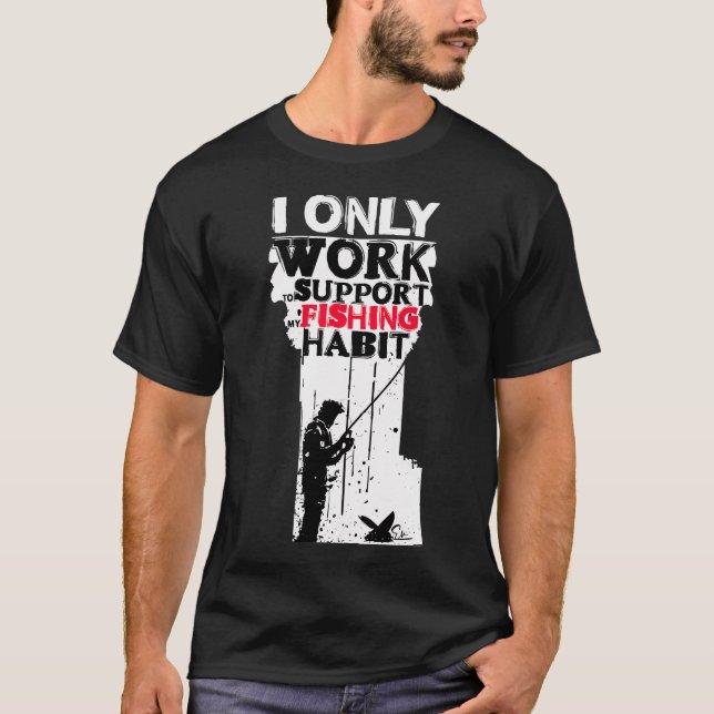 Large Mouth Fish T-Shirt (Front)