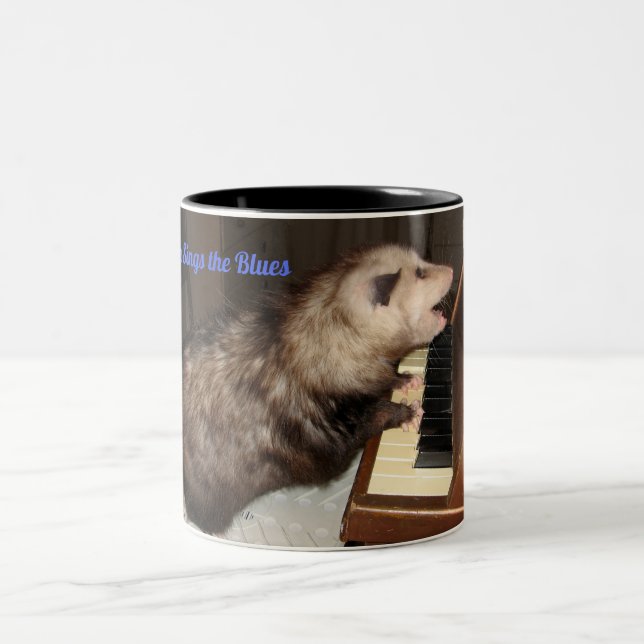Large Mug with Singing Possum (Center)
