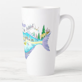 large mugs JUST FOR THE HALIBUT
