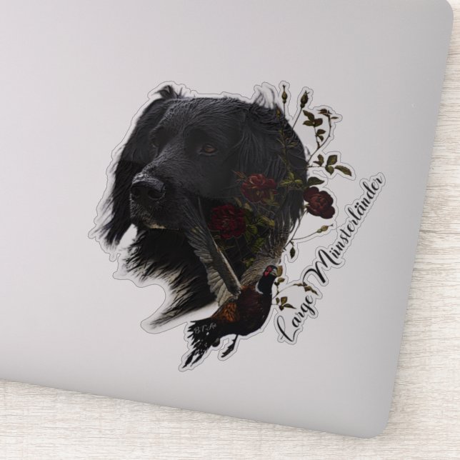 Large Munsterlander with pheasant        (Detail)