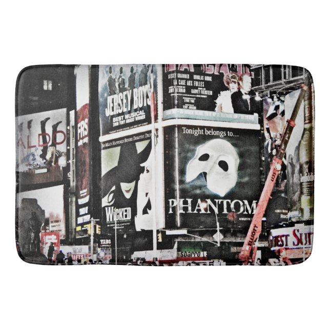 Large New York City Phantom Bath Mat (Front)