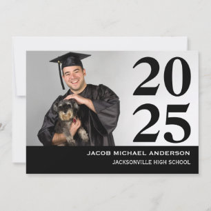 Large Numbers - Graduation Announcement