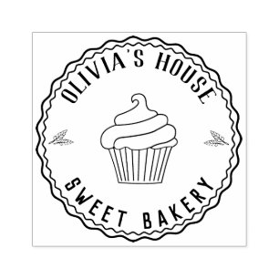 Large Personalised Homemade Logo Custom Rubber Sta Rubber Stamp