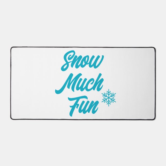 Large Personalized Desk Mat (Front)