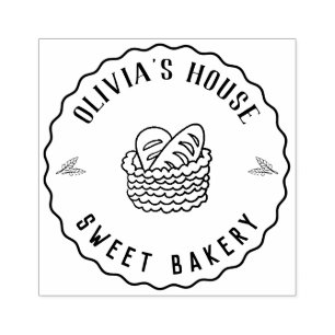 Large Personalized Homemade Logo Custom Rubber Sta Rubber Stamp