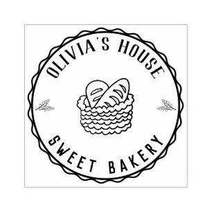 Large Personalized Homemade Logo Custom Rubber Sta Rubber Stamp