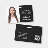 Large Photo Makeup Artist Name Title & Logo