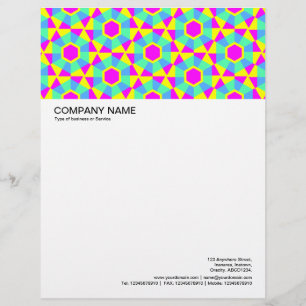 Large Picture Header - Geometric 060614 (2) Letterhead Template