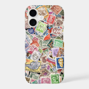 Large pile of postage stamps