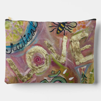 Large pouch original art LOVE