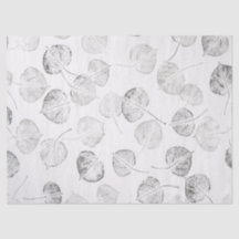 Large Print Trembling Aspen Leaf Pattern © S. Long