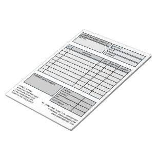 Large Professional Business Invoice/Quotation Notepad