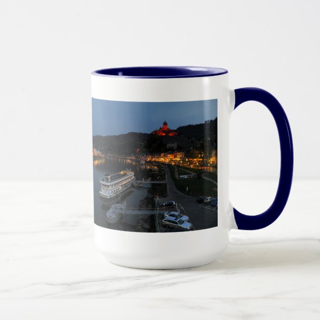 Large Ringer cup powder blue cochem on the Moselle (Right)