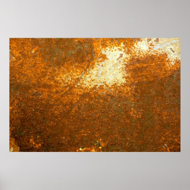 large Rust backgroundabstract, ancient, antique, b Poster (Front)