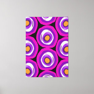 Large Scale Spots Canvas Print