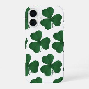 Large Shamrock iPhone 16 Case