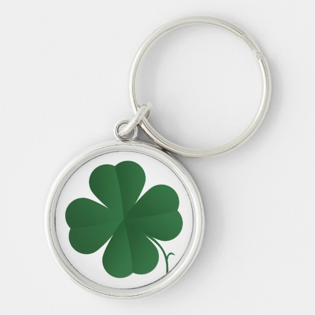 Large Shamrock Key Ring (Front)