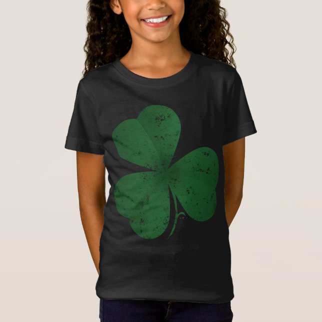 Large Shamrock Vintage T-Shirt (Front)