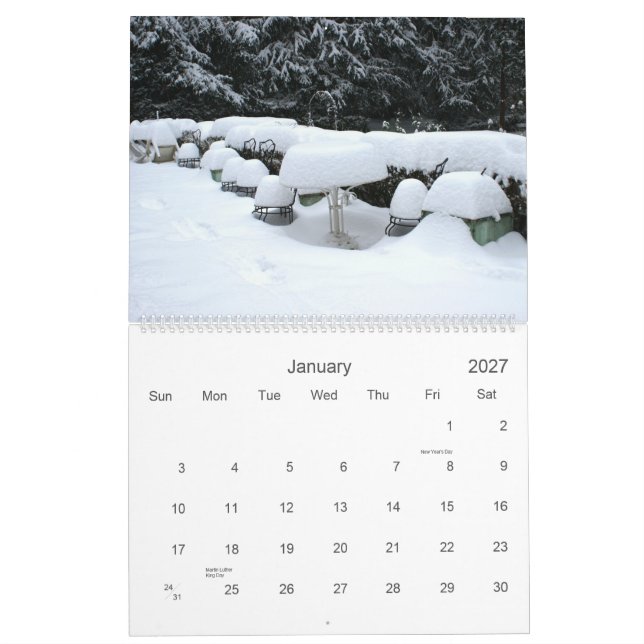 large size  Martha Lewis: Places Far & Near 2011 Calendar (Jan 2027)