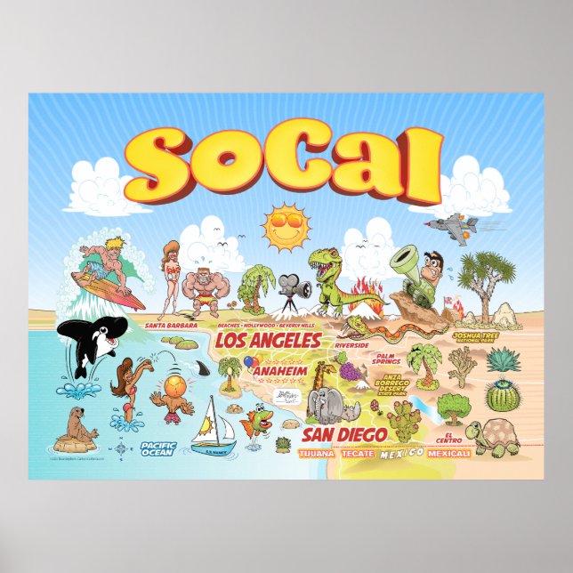 Large SoCal Poster (Front)