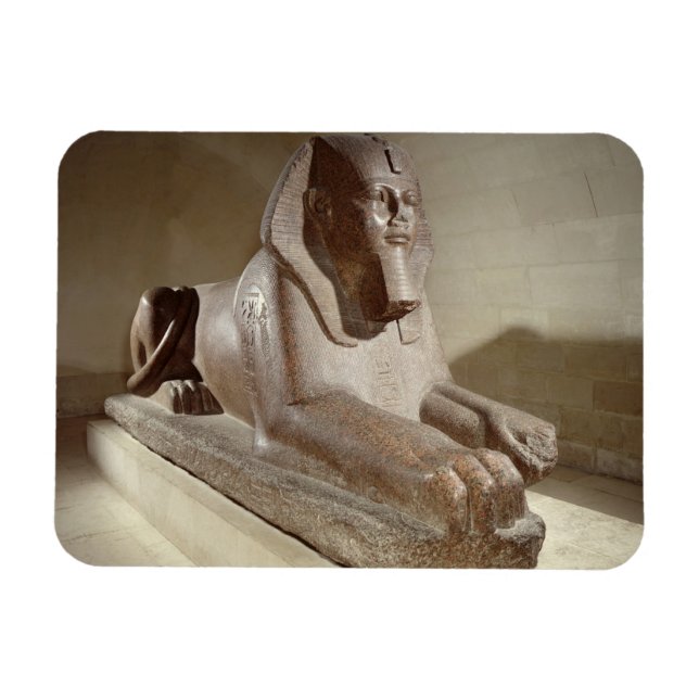 Large Sphinx, from Tanis (granite) Magnet (Horizontal)
