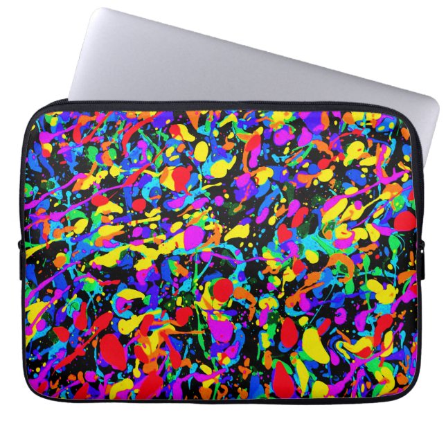 Large Splatter - Laptop Sleeve (Front)