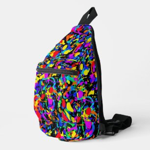 Large Splatter - Sling Bag