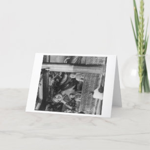 Large Statue of Buddha in Thailand Photograph Card