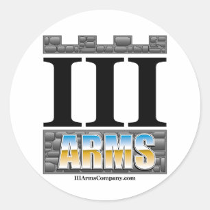 Large stickers 6 per sheet - chrome logo