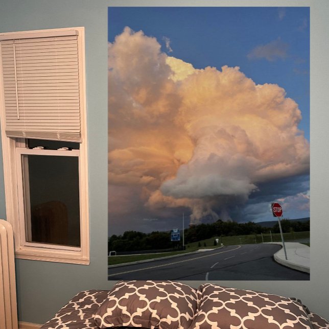 Large Storm Cloud Over Road Poster (Creator Uploaded)