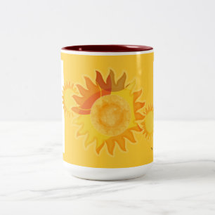 Large Sunshine Yellow Mug
