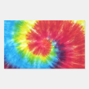 Large Swirl Rectangular Sticker