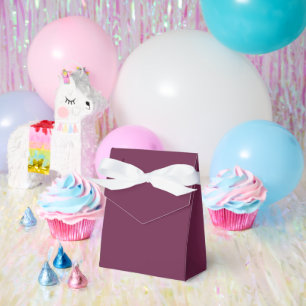 Large Tent Burgundy Favour Boxes for Events and Gi
