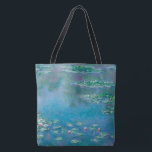 Large Tote Monet "Water Lilies" on Both Sides<br><div class="desc">Large Tote with Impressionist Claude Monet's "Water Lilies" Shown on Both Sides</div>