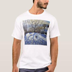 Large tree and tobogganers Youlgreave T-Shirt