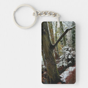 Large tree key ring