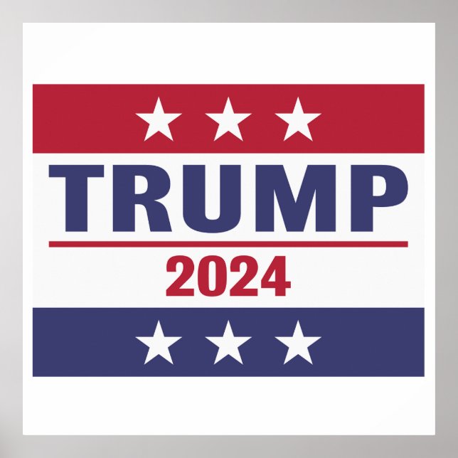 Large Trump 2024 Poster (Front)