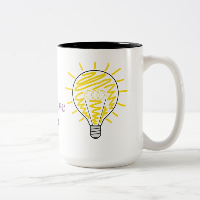 Large two-color cup Creative Cup (Right)