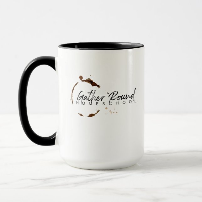 Large Two-toned Mug with stain (444 mL) (Left)