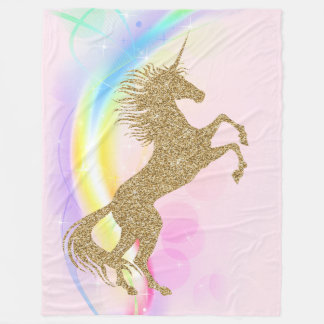 Large Unicorn Blanket