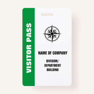 LARGE VISITOR BADGE ID BADGE