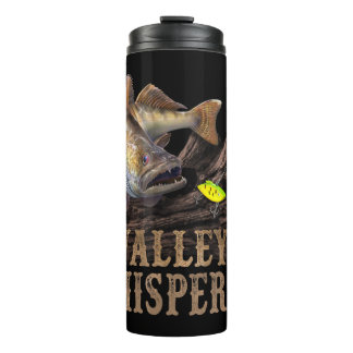 Large Walleye With Fishing Lure Drawing: Walleye W Thermal Tumbler