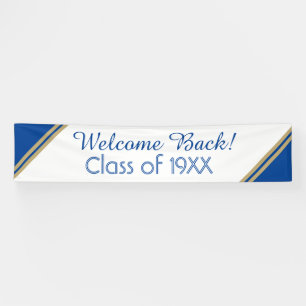Large Welcome back class reunion Banner
