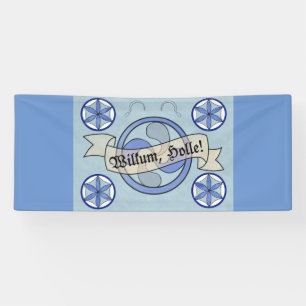 Large Wilkum, Holle Banner