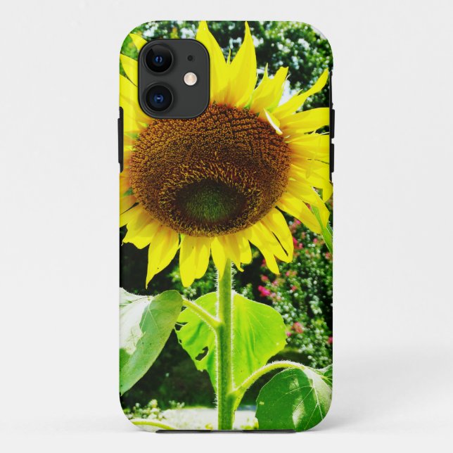 Large yellow Sunflower Case-Mate iPhone Case (Back)