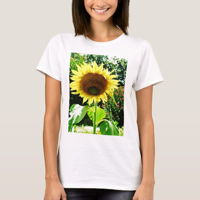 Large yellow Sunflower T-Shirt (Front)