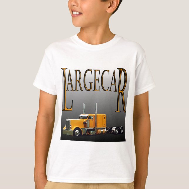 Largecar Blk T-Shirt (Front)