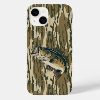 Largemouth Bass Bottomland Camo Bass Fishing Men