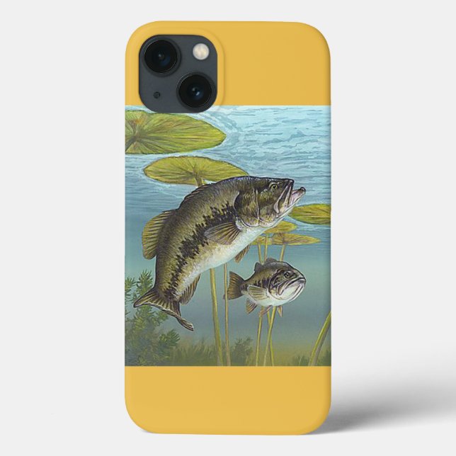 Largemouth Bass Case-Mate iPhone Case (Back)